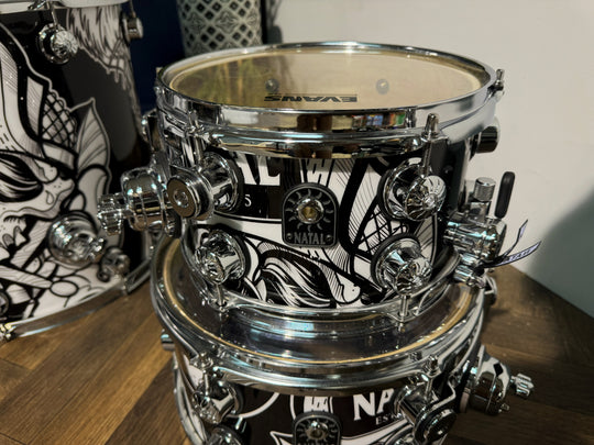 Natal Originals Ash Shell Pack 6-Piece / Limited Edition 'Tattoo' Kit / 22" #NY