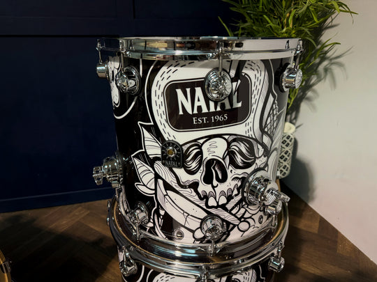 Natal Originals Ash Shell Pack 6-Piece / Limited Edition 'Tattoo' Kit / 22" #NY