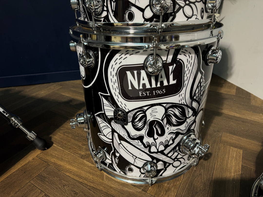 Natal Originals Ash Shell Pack 6-Piece / Limited Edition 'Tattoo' Kit / 22" #NY