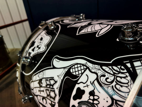 Natal Originals Ash Shell Pack 6-Piece / Limited Edition 'Tattoo' Kit / 22" #NY