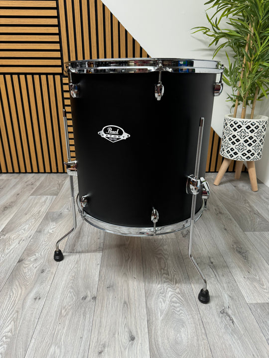 Pearl Export EXX 16” x 16” Floor Tom Drum / Black #OL8