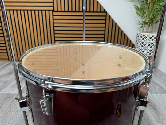 Drum World 16” x 16” Floor Tom Drum with Legs / Red #OL11