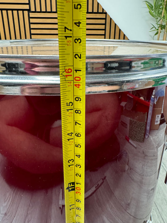Drum World 16” x 16” Floor Tom Drum with Legs / Red #OL11