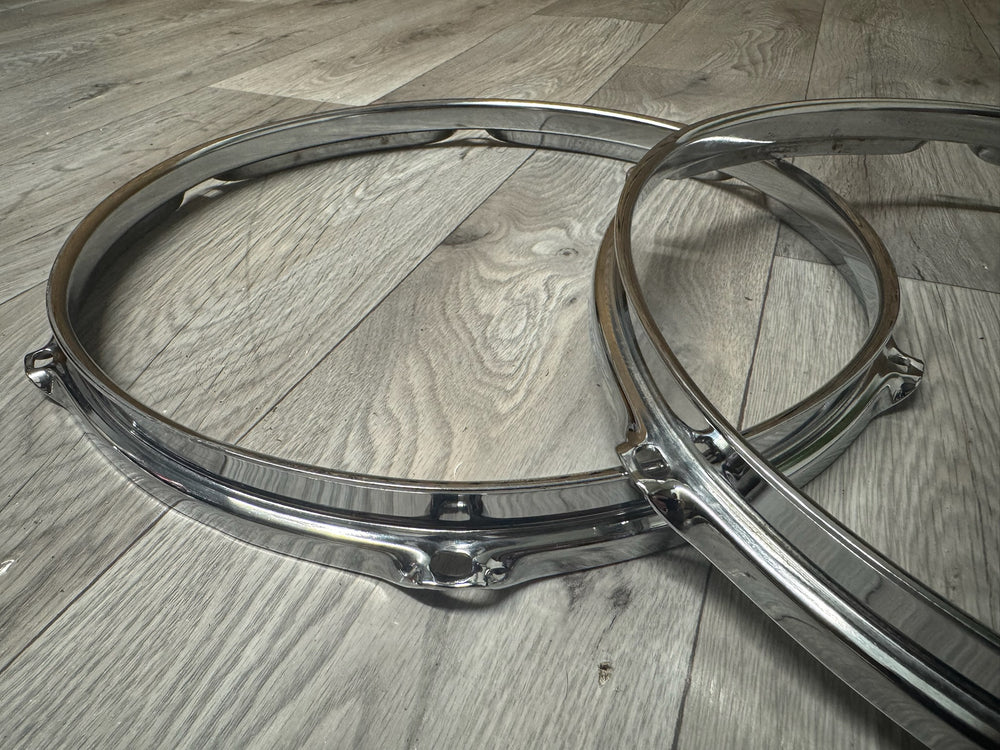 Premier Artist 12” Drum Hoops Rims 6-Lug Hardware Tension #OJ22