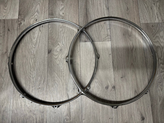 Premier Artist 14” Drum Hoops Rims 8-Lug Hardware Tension #OJ23