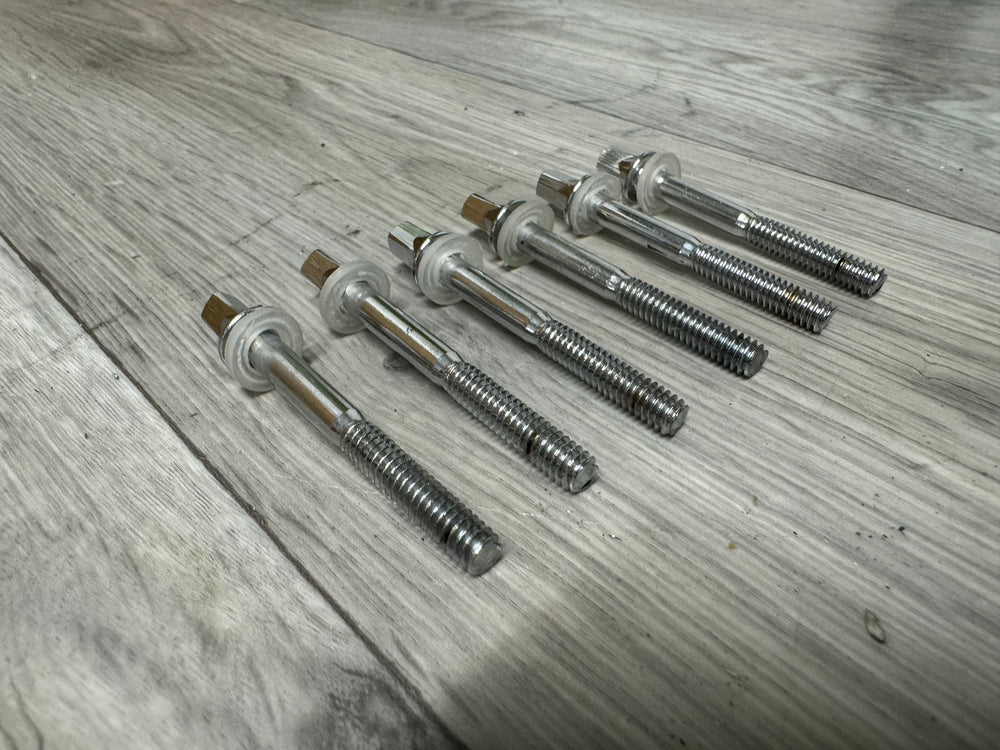 Premier Drum Tension Rods 58mm Screws Tom Spares x6 #VC132