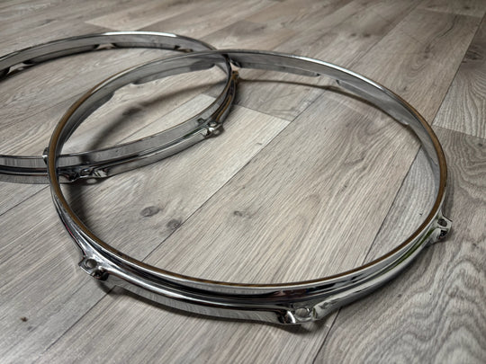 Premier Artist 14” Drum Hoops Rims 8-Lug Hardware Tension #OJ23