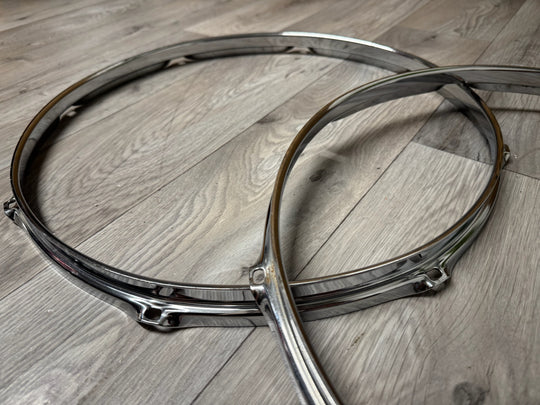Premier Artist 16” Drum Hoops Rims 8-Lug Hardware Tension #OJ24