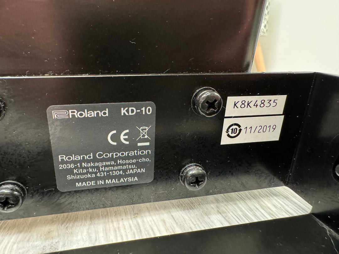 Roland KD-10 Kick Drum Pad / Bass Trigger Pad / Accessory #OL21