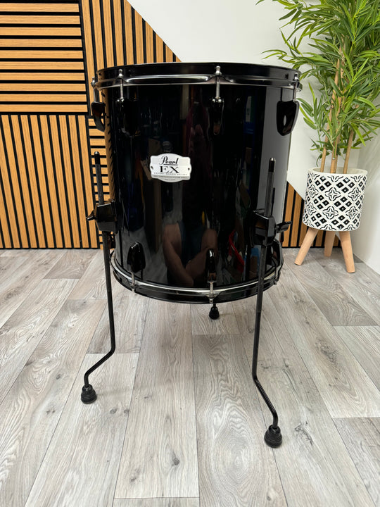 Pearl Export EX 14” x 14” Floor Tom Drum / Black #OL24