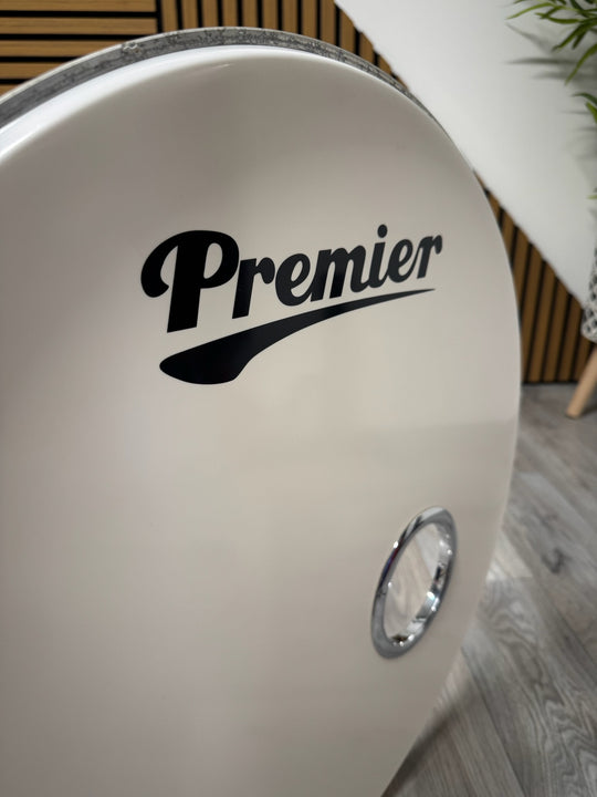 Premier Resonant Bass 22" Drum Head / White #OJ26
