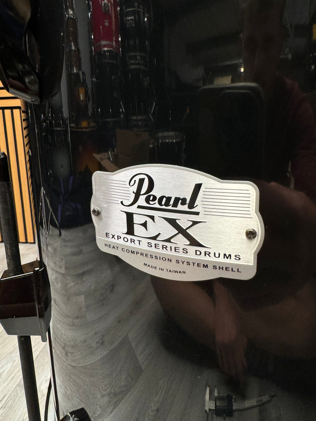 Pearl Export EX 14” x 14” Floor Tom Drum / Black #OL24