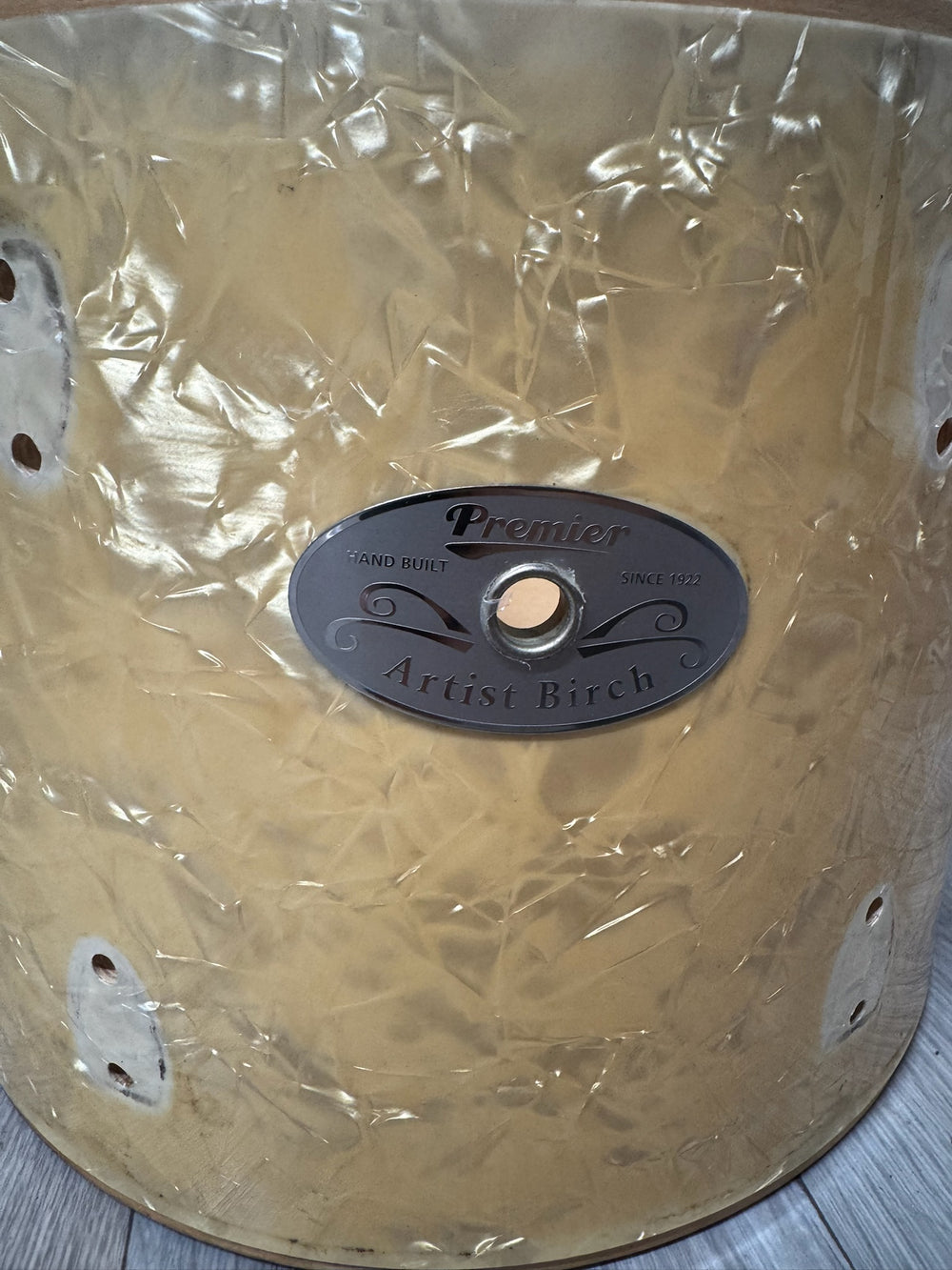 Premier Artist Birch 12”x9” Tom Drum Shell Bare Wood #OJ28