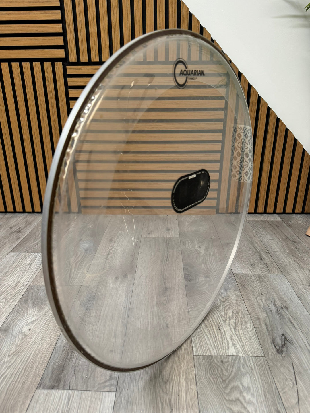 Aquarian Force 1 Bass 22" Drum Head / Clear Batter Head #WO28