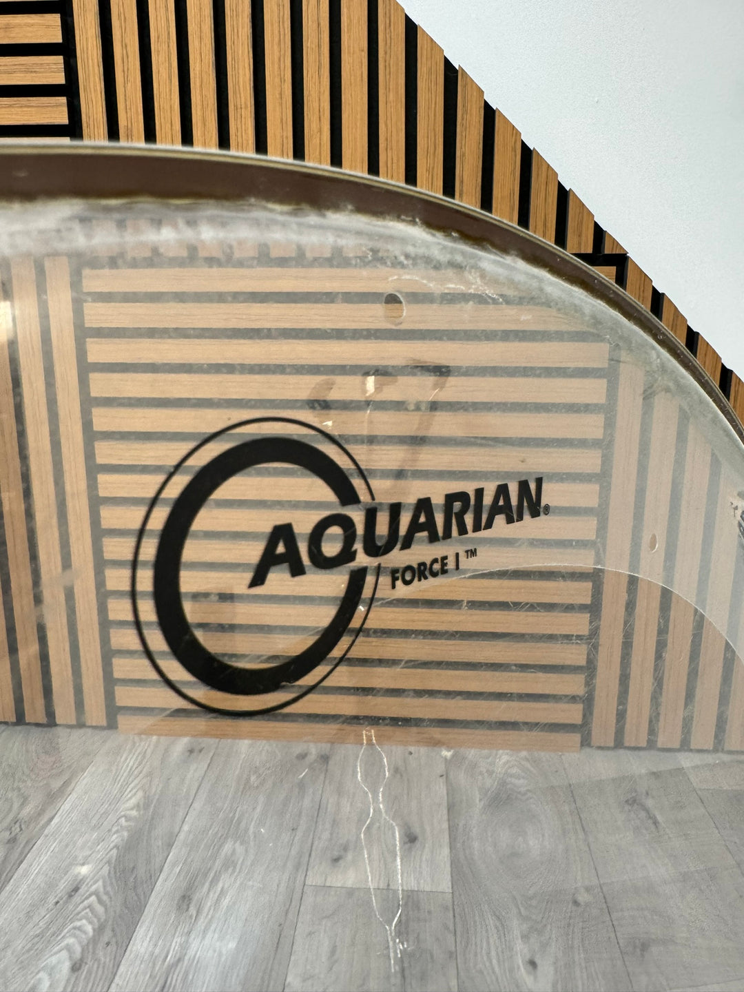 Aquarian Force 1 Bass 22" Drum Head / Clear Batter Head #WO28