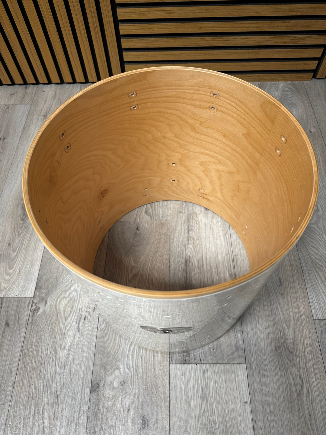 Premier Artist Birch 14”x14” Floor Tom Drum Shell Bare Wood #OJ29