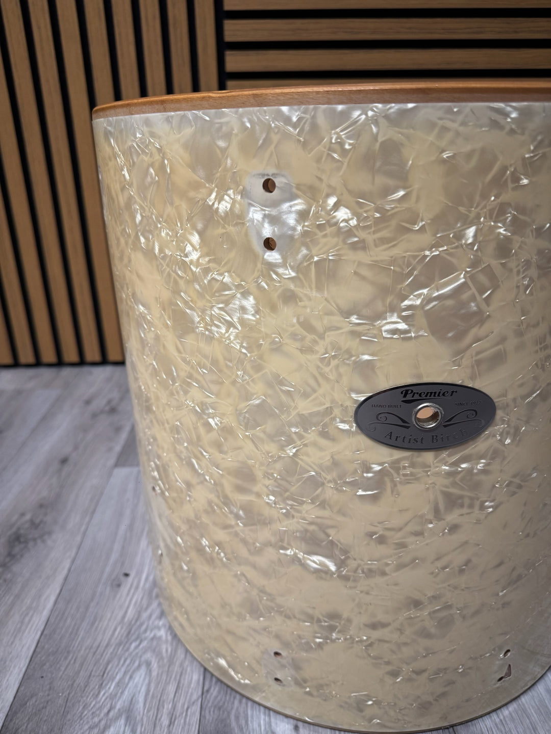 Premier Artist Birch 16”x16” Floor Tom Drum Shell Bare Wood #OJ30