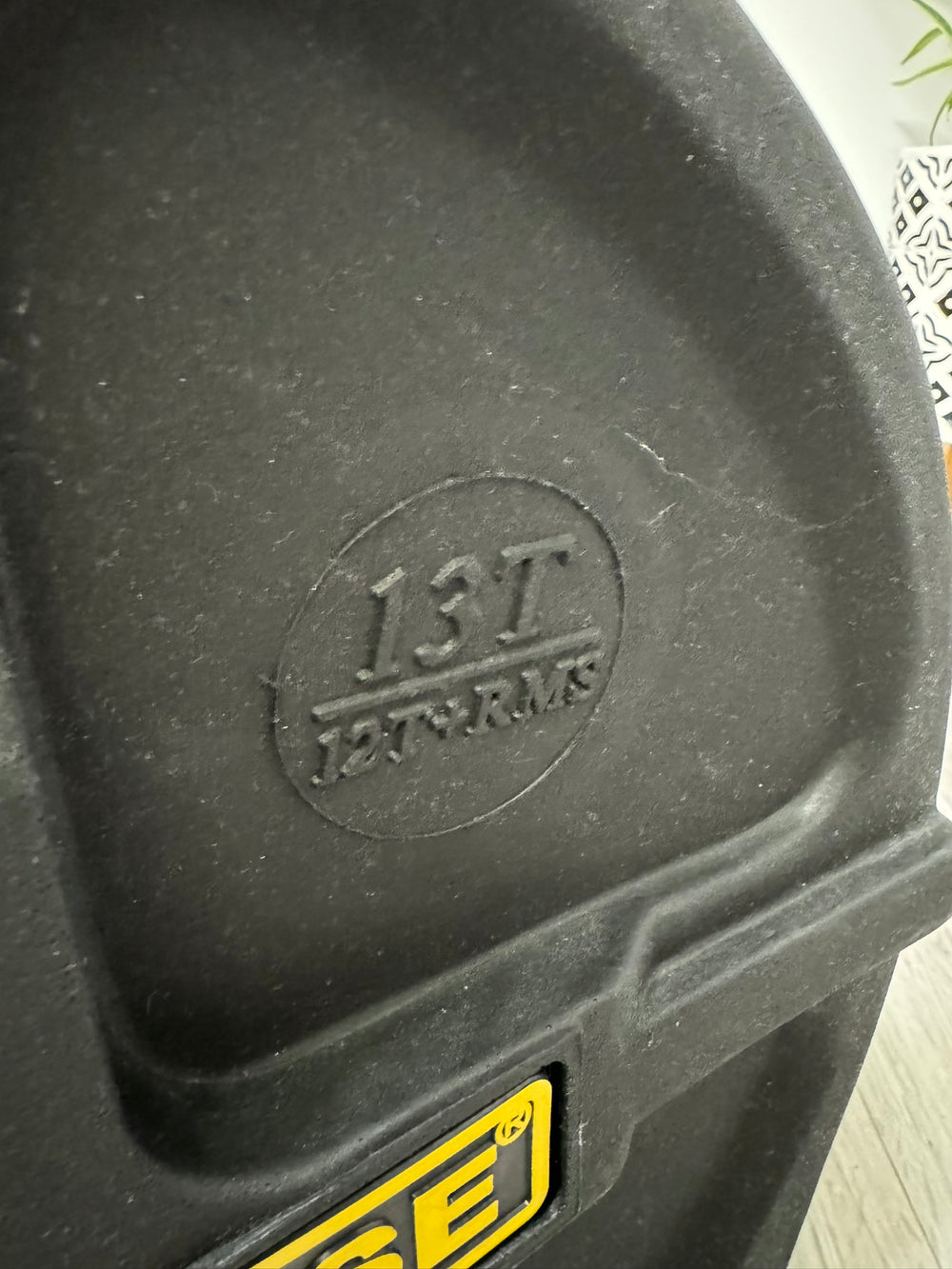 Hardcase 13" 12T+RMS Tom Drum Hard Case / Carry Case #VY28