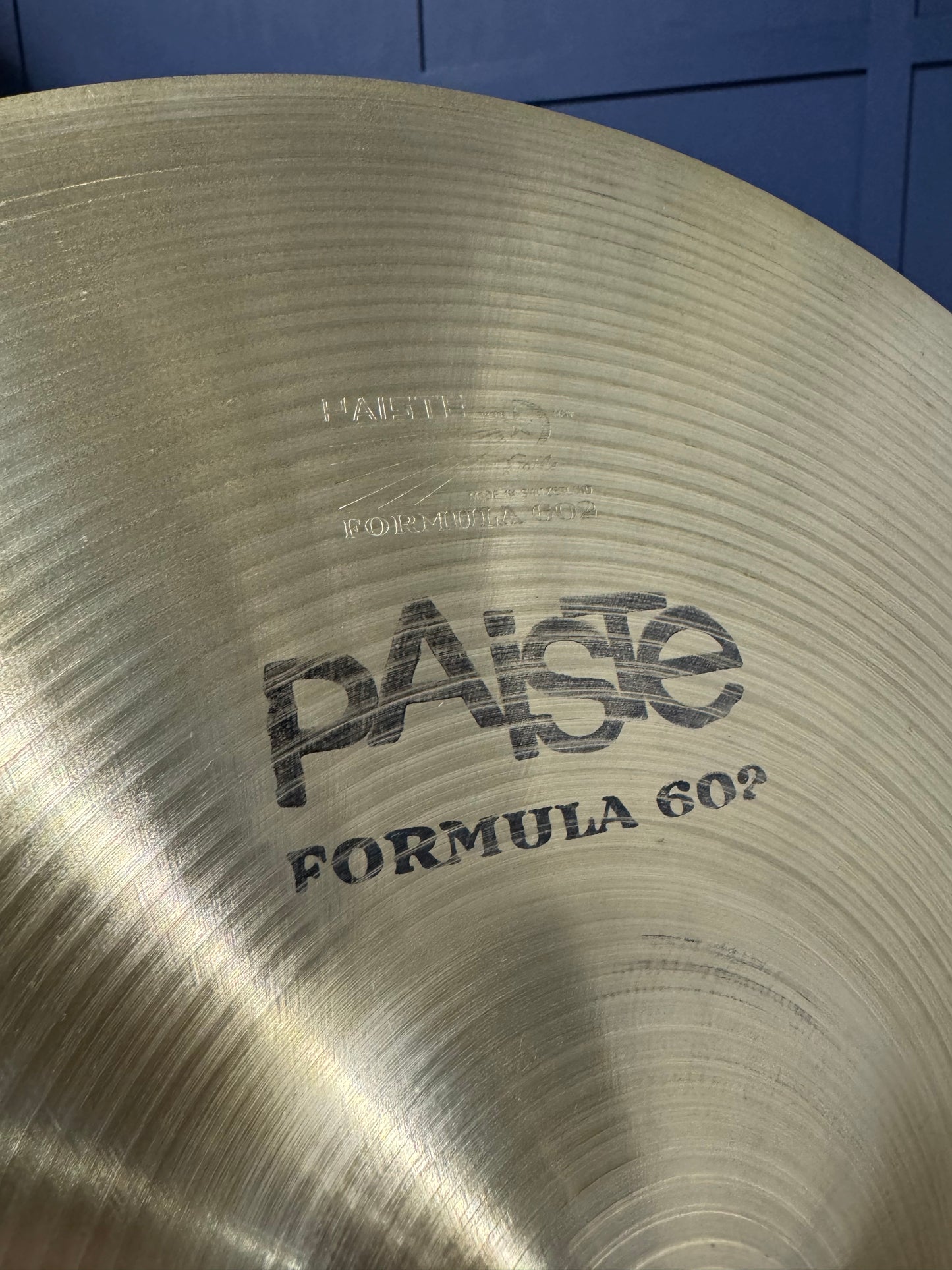 Vintage Paiste Formula 602 14” Hi Hat Bottom Cymbal #MP22