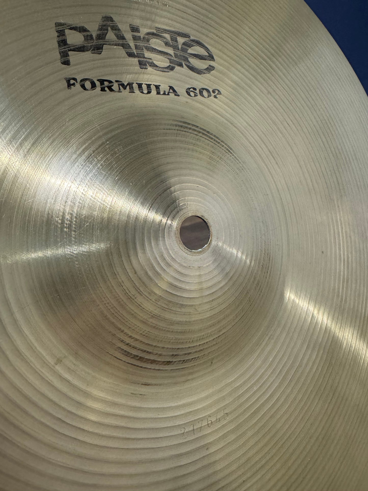 Vintage Paiste Formula 602 14” Hi Hat Bottom Cymbal #MP22