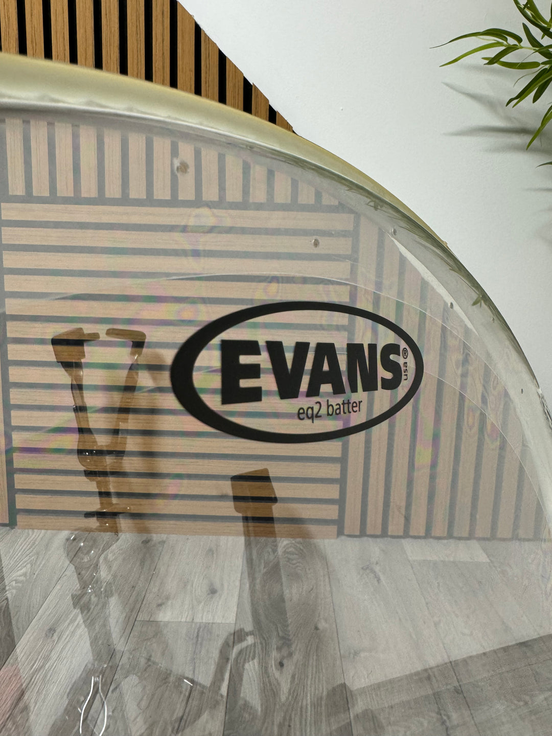EVANS EQ2 Batter Bass 22" Drum Head / Clear #VD5