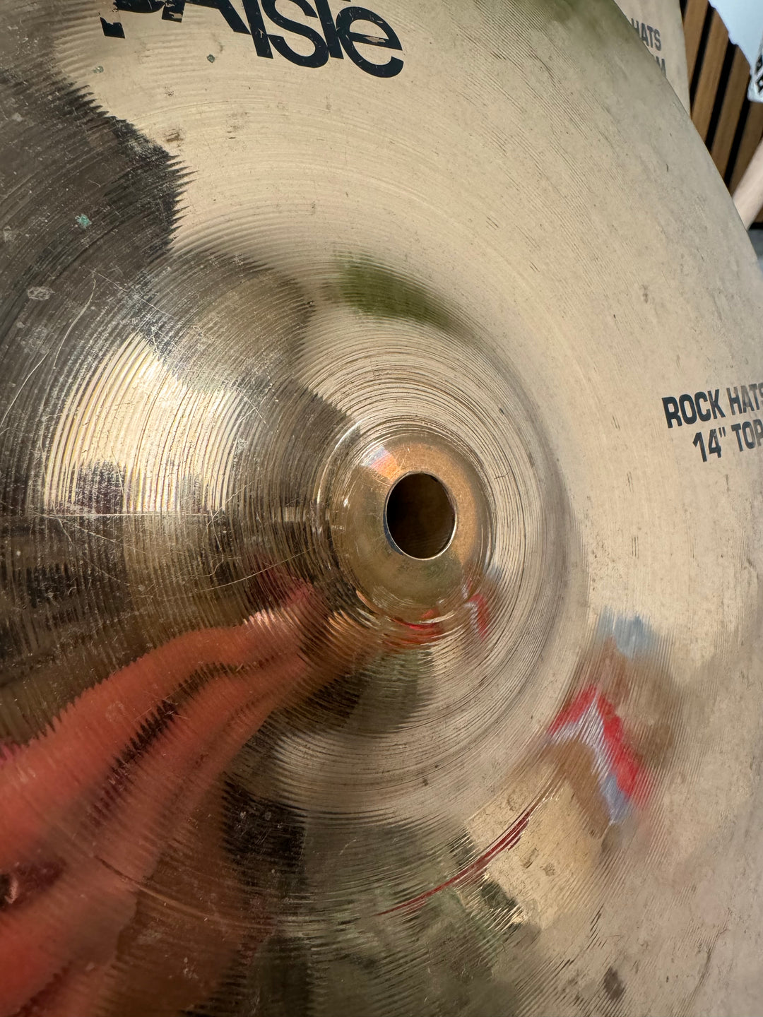 Paiste Alpha Rock Hi Hats 14"/35cm Cymbals (Pair) #OL37