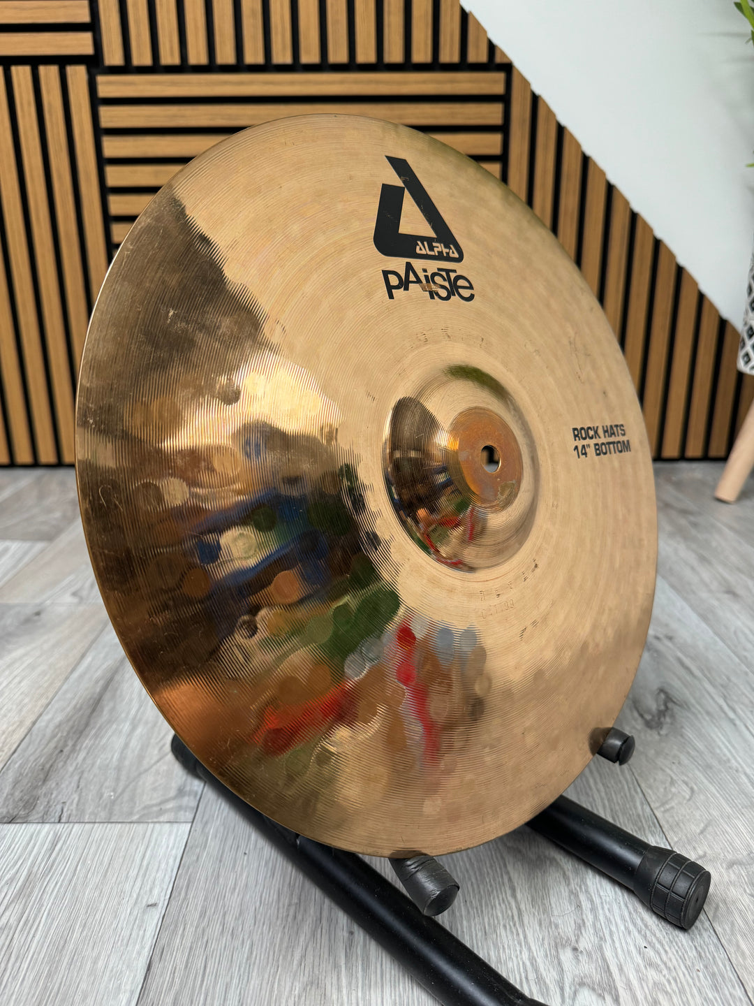 Paiste Alpha Rock Hi Hats 14"/35cm Cymbals (Pair) #OL37