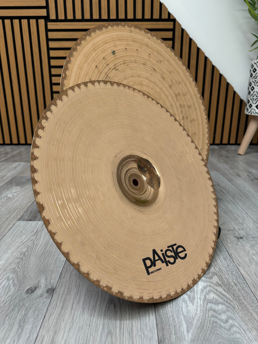 Paiste Alpha Rock Hi Hats 14"/35cm Cymbals (Pair) #OL37