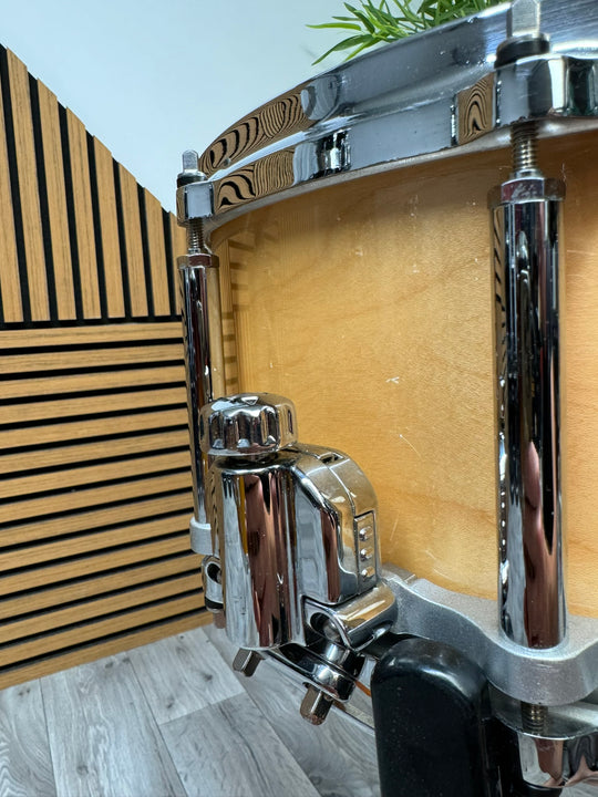 Pearl Free Floating Maple Snare Drum 14" x 6.5" / 10-Lug Snare #WO41