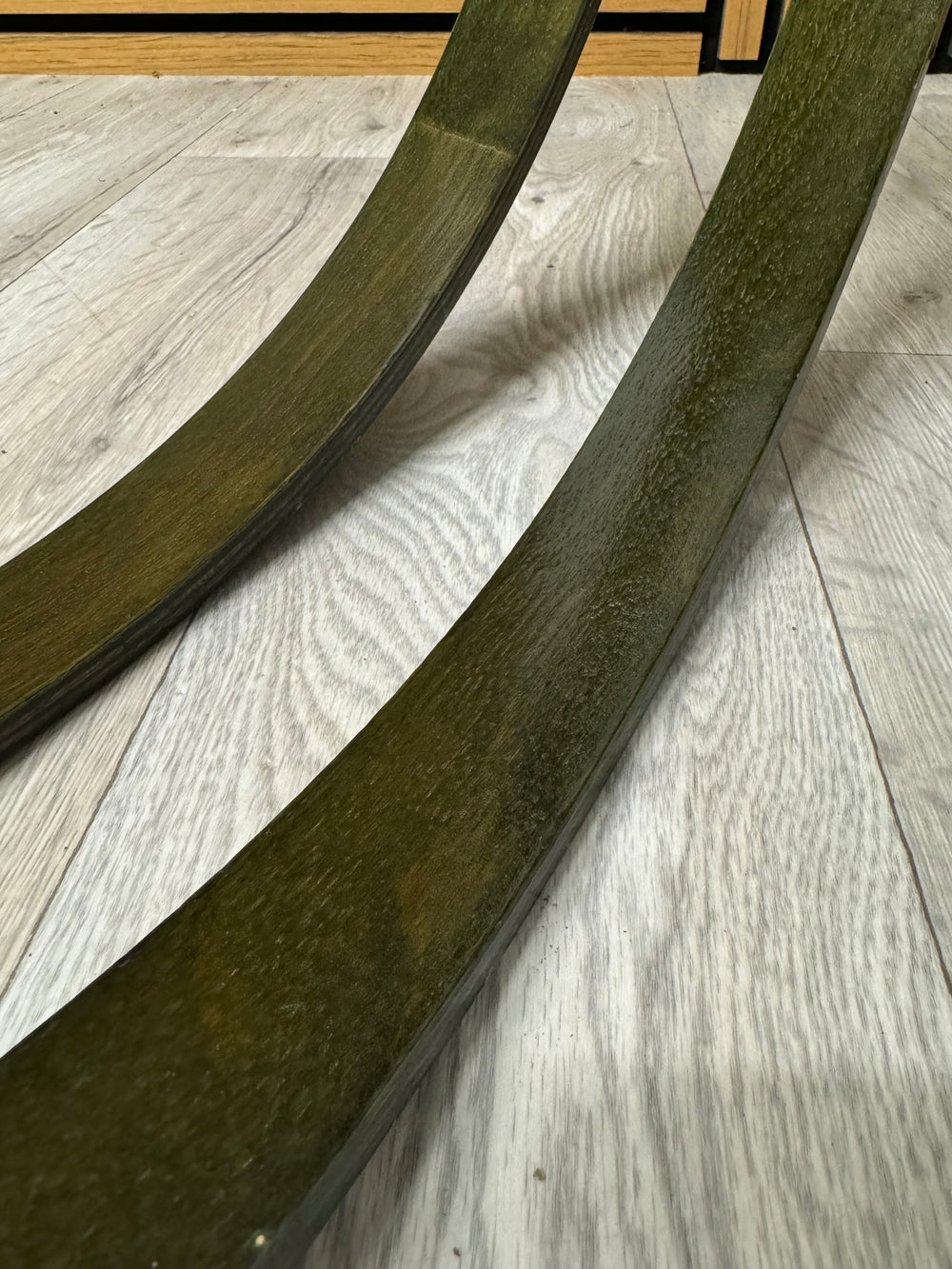 Yamaha Stage Custom Bass Drum 22” Wooden Hoops Rims Hardware #VD10