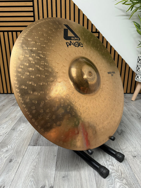 Paiste Alpha Rock Ride 22"/56cm Cymbal #OL39