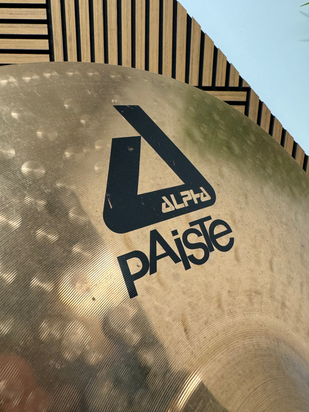 Paiste Alpha Rock Ride 22"/56cm Cymbal #OL39