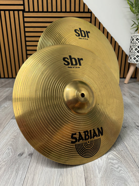Sabian SBR Hats 14”/36cm Hi Hat Cymbals (Pair) #OL40