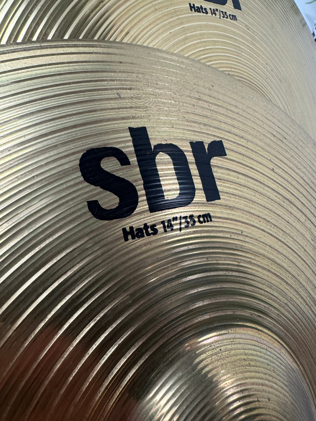 Sabian SBR Hats 14”/36cm Hi Hat Cymbals (Pair) #OL40