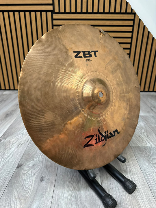 Zildjian ZBT 16"/40cm Crash Cymbal *Cracked* #WO56