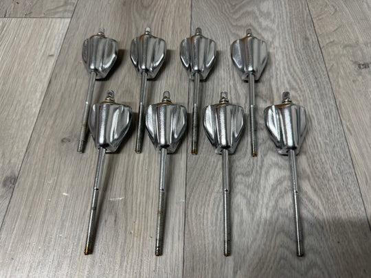 Yamaha Stage Custom Bass Drum Tension Rods & Claws Hardware x8 #VD28