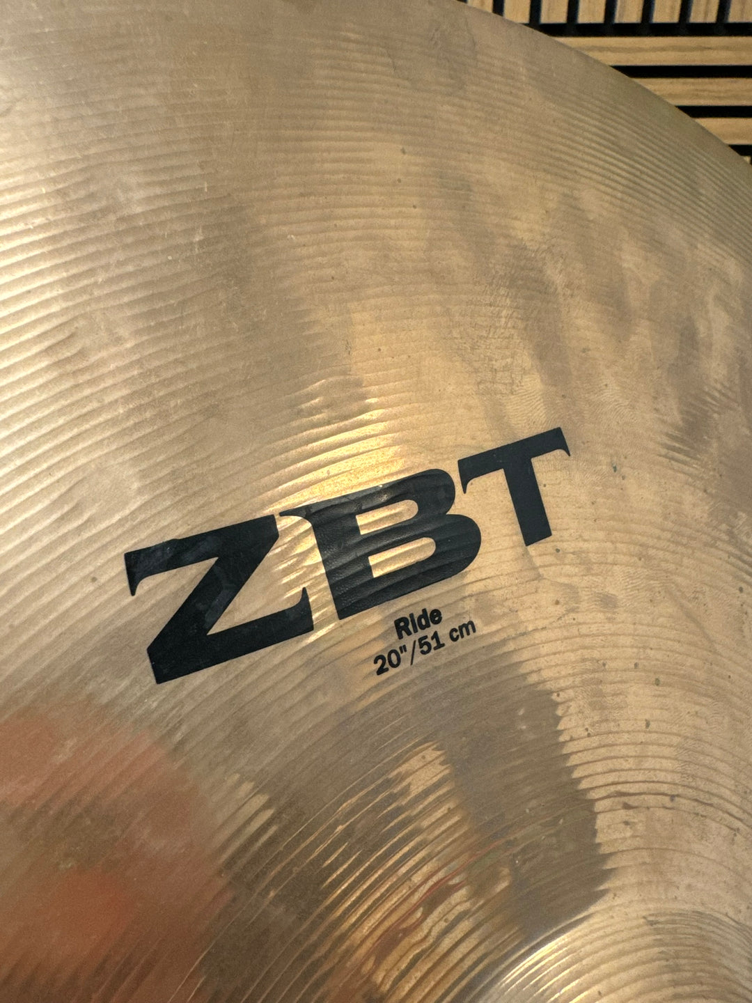 Zildjian ZBT Ride 20"/51cm Cymbal / Accessory #WO59