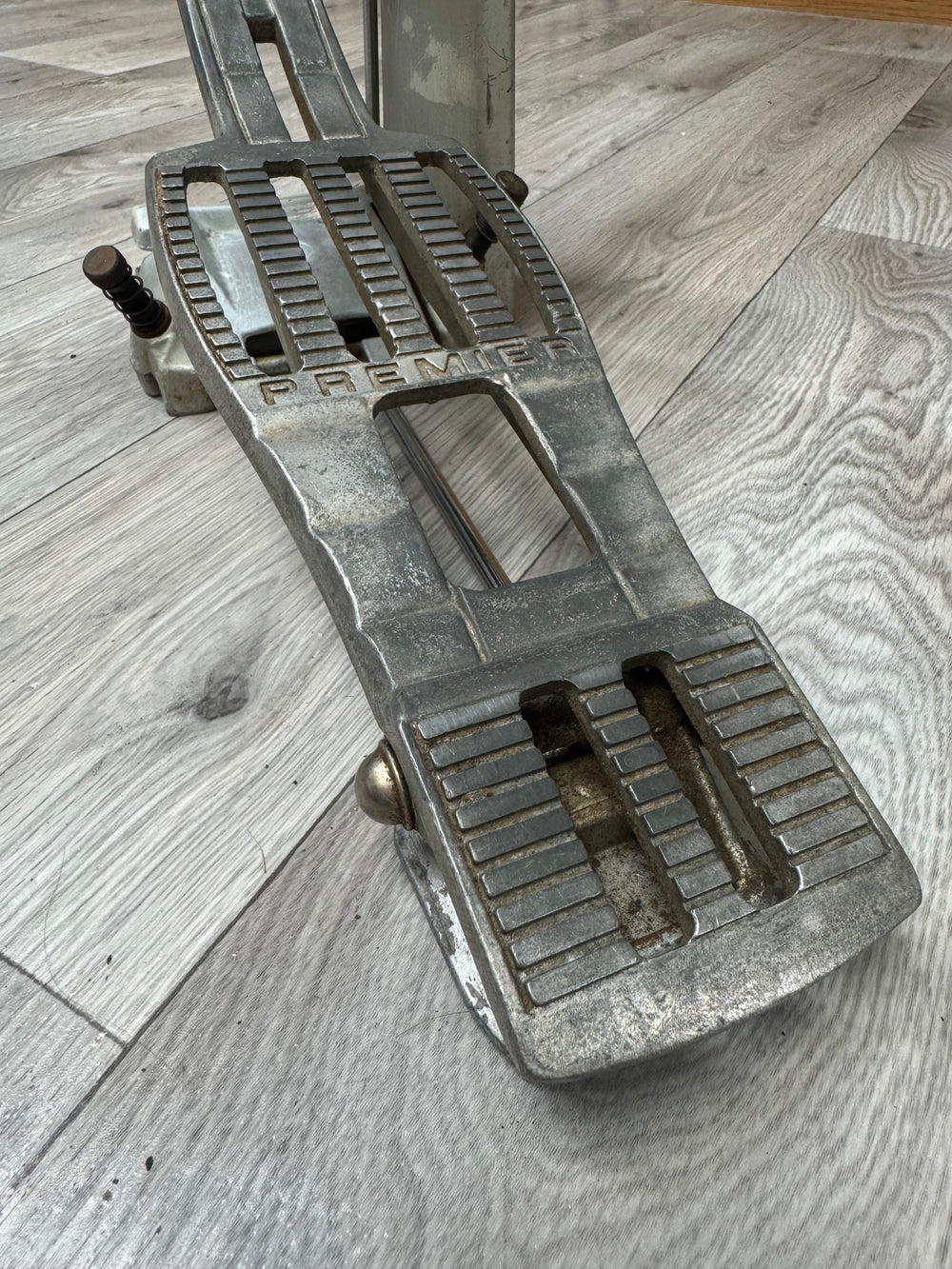 Vintage Premier 252 Single Bass Drum Kick Pedal / Hardware #OL59