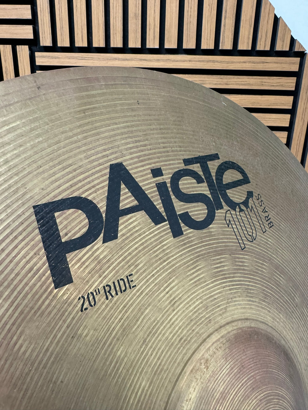 Paiste 101 Brass Ride 20"/51cm Cymbal / Accessory #VZ13/WB12