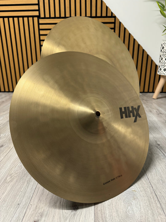 Sabian HHX Groove Hats 15”/38cm Hi Hat Cymbals (Pair) #VD34