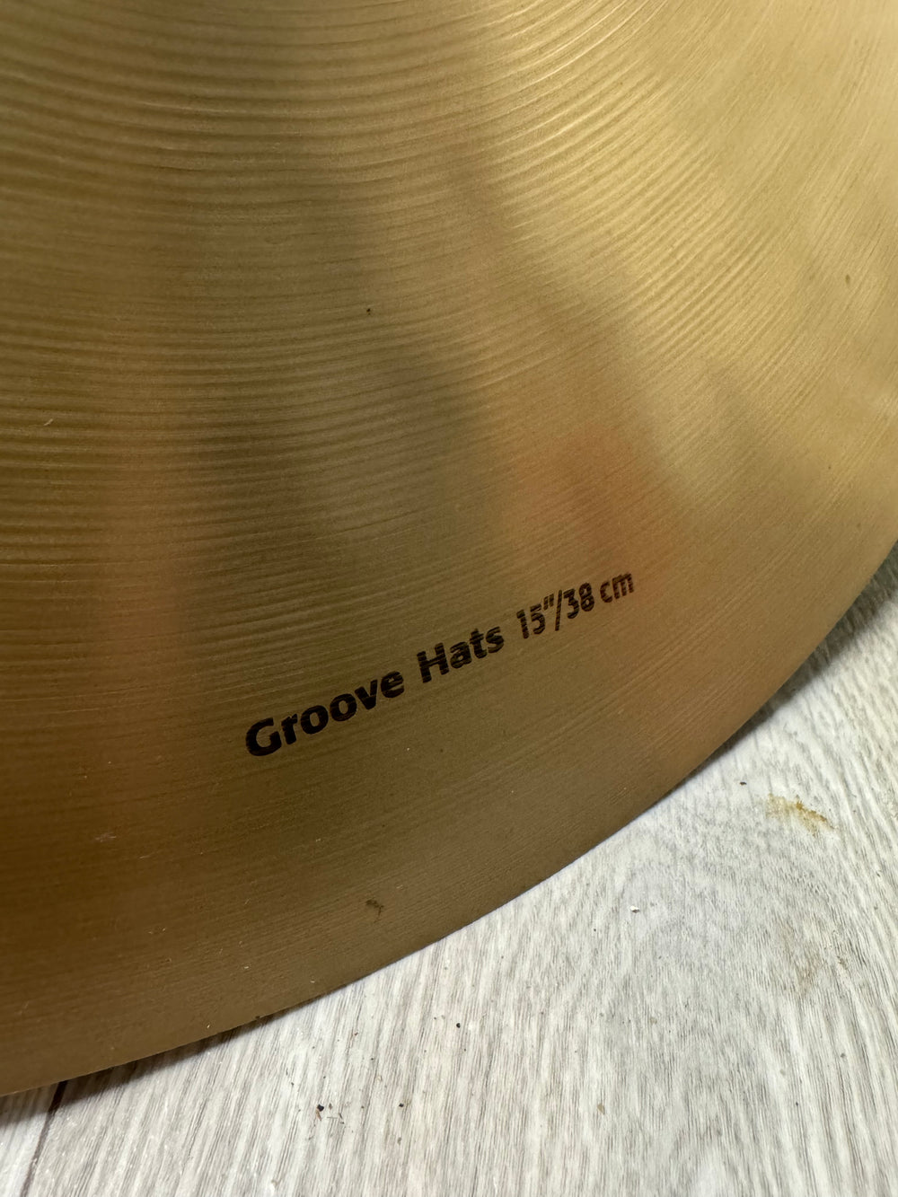 Sabian HHX Groove Hats 15”/38cm Hi Hat Cymbals (Pair) #VD34