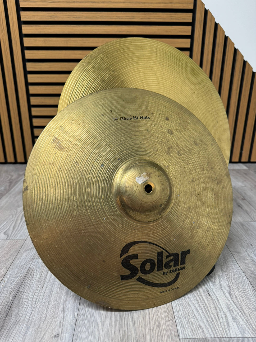Solar by Sabian Hi Hats 14"/35cm Cymbals (Pair) #WP5