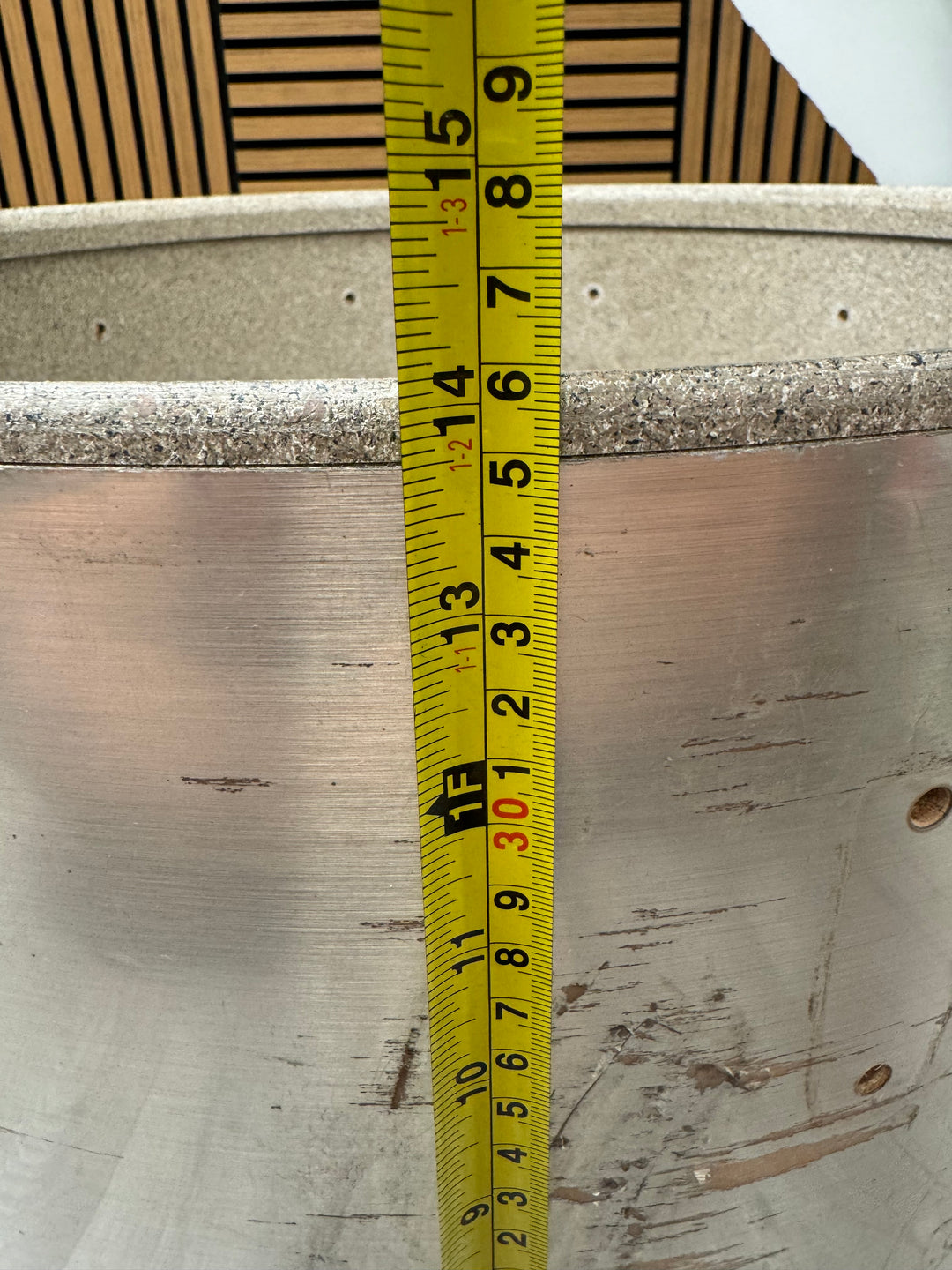 Vintage TAMA Bass Drum Shell 22”x14” Bare Wood Project #OL73