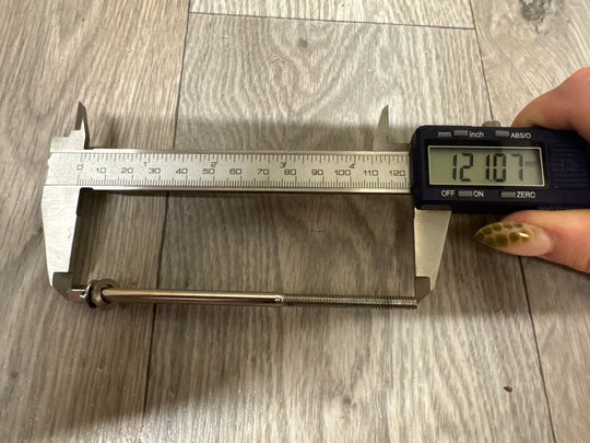 Tama Drum Tension Rods 120mm Screws Tom Hardware Spares x8 #WF147