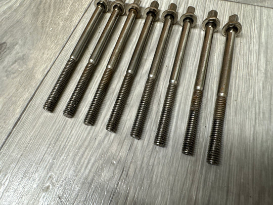 TAMA Drum Tension Rods 95mm Screws Tom Hardware Spares x8 #WF148