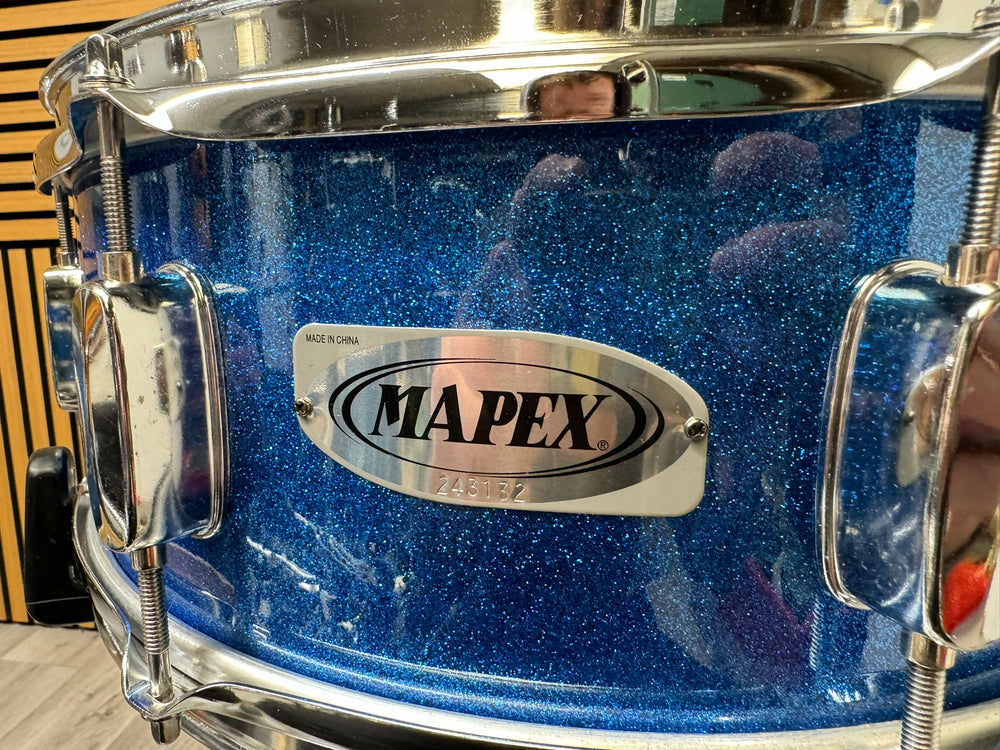 Mapex QR Snare Drum 14” x 5.5” / 8-Lug / Blue Sparkle #VZ31