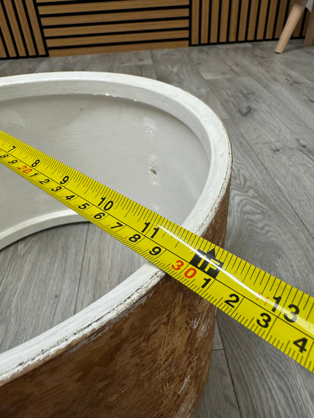 Vintage Premier Pre-International 12”x8” Tom Drum Shell Bare Wood #OL79