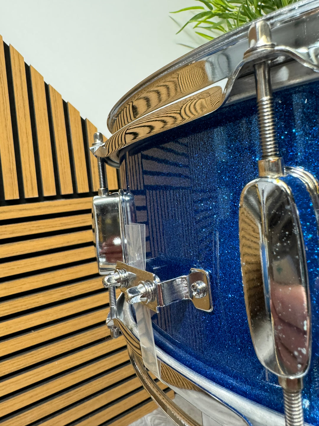 Mapex QR Snare Drum 14” x 5.5” / 8-Lug / Blue Sparkle #VZ31