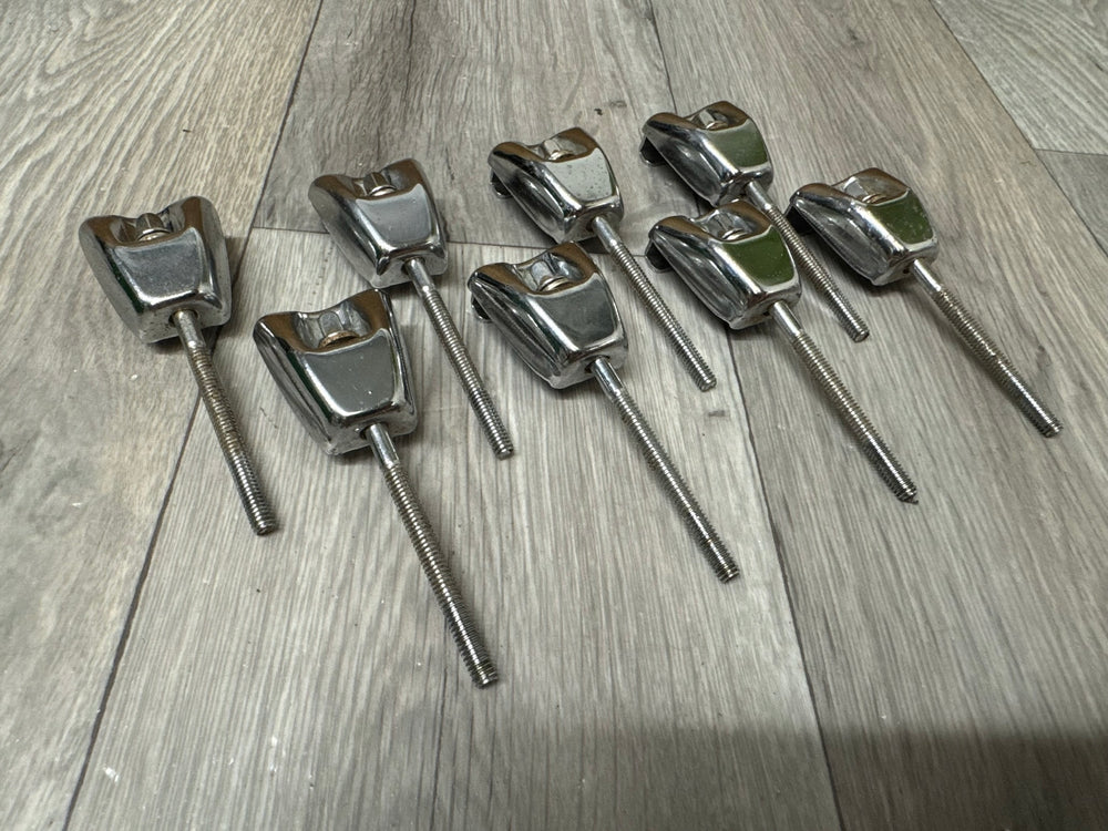 TAMA Rockstar Bass Drum Tension Rods & Claws Drum Hardware x8 #WF150