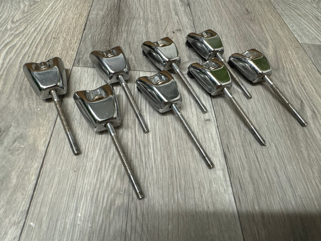 TAMA Rockstar Bass Drum Tension Rods & Claws Drum Hardware x8 #WF150